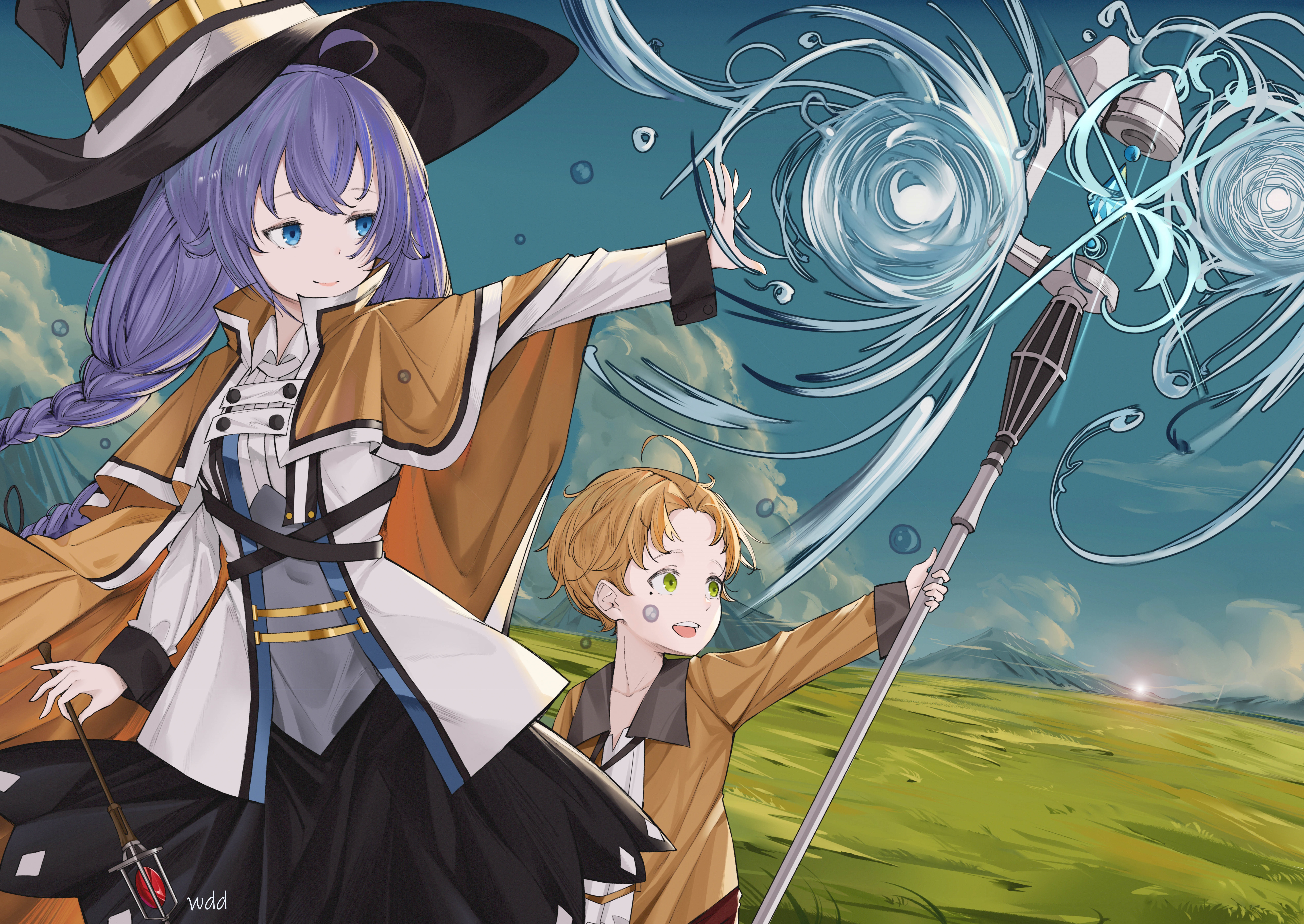 Portada de Variadas Mushoku Tensei