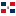 Bandera Dominican Republic