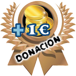 Medalla de donación de bronce